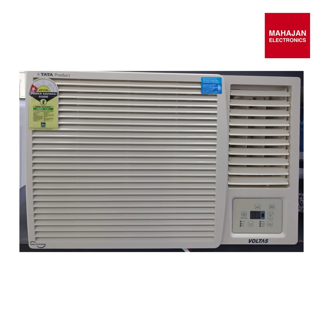 WAC 241 Voltas 241FS Plus 2 Ton 1 Star Fix Speed Window Air Conditioner/Copper Condenser/2026 Model - Image 1